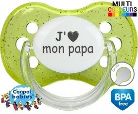 Coeur j'aime mon papa: Sucette Cerise-su7.fr