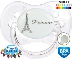 Tour eiffel + prénom: Sucette Cerise-su7.fr