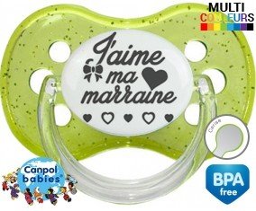 Originale j'aime ma marraine: Sucette Cerise-su7.fr