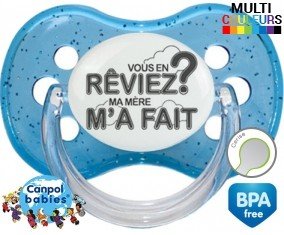 Vous en rêviez ma mère m'a fait style1 : Sucette Cerise personnalisée