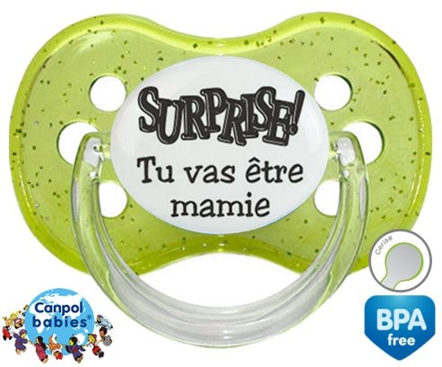 Tétine Surprise tu vas être mamie