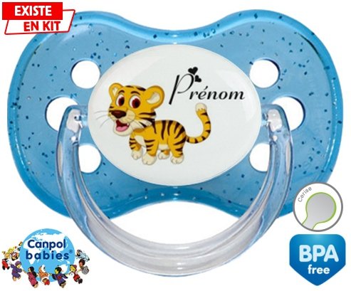 Lion style1 + prénom: Sucette Cerise-su7.fr