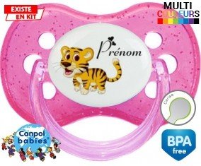 Lion style1 + prénom: Sucette Cerise-su7.fr