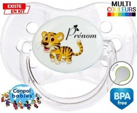 Lion style1 + prénom: Sucette Cerise-su7.fr