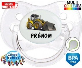 Pelleteuse + prénom: Sucette Cerise-su7.fr