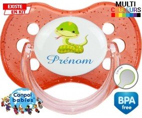 Serpent + prénom : Sucette Cerise