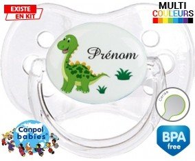 Dinosaure + prénom : Sucette Cerise