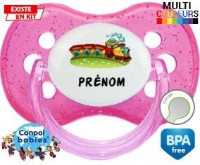 Train + prénom: Sucette Cerise-su7.fr