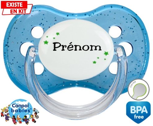 Étoiles + prénom: Sucette Cerise-su7.fr