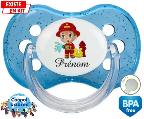 Pompier + prénom: Sucette Cerise-su7.fr