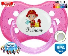 Pompier + prénom: Sucette Cerise-su7.fr