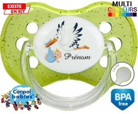 Cigogne (garçon) + prénom: Sucette Cerise-su7.fr