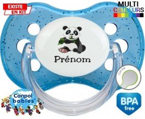 Panda style2 + prénom: Sucette Cerise-su7.fr