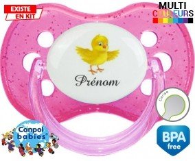 Poussin + prénom: Sucette Cerise-su7.fr