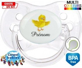 Poussin + prénom: Sucette Cerise-su7.fr