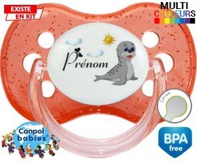 Phoque + prénom: Sucette Cerise-su7.fr