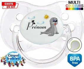 Phoque + prénom: Sucette Cerise-su7.fr