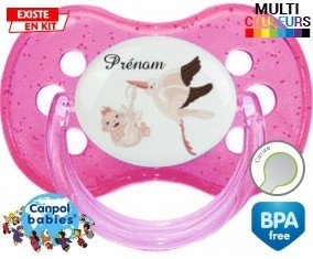 Cigogne (fille) + prénom: Sucette Cerise-su7.fr