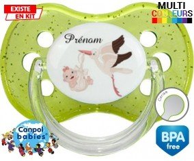 Cigogne (fille) + prénom: Sucette Cerise-su7.fr