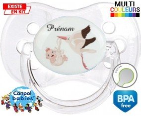 Cigogne (fille) + prénom: Sucette Cerise-su7.fr