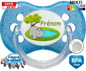 Hypopotame + prénom: Sucette Cerise-su7.fr