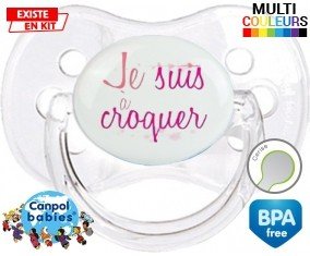 Je suis à croquer modèle fille: Sucette Cerise-su7.fr