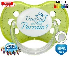 Veux-tu être mon parrain? Style2: Sucette Cerise-su7.fr