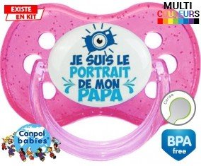Je suis le portrait de mon papa style2: Sucette Cerise-su7.fr