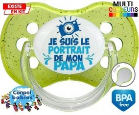 Je suis le portrait de mon papa style2: Sucette Cerise-su7.fr