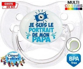 Je suis le portrait de mon papa style2: Sucette Cerise-su7.fr