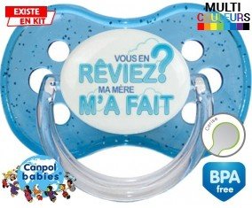 Vous en rêviez ma mère m'a fait style2 : Sucette Cerise personnalisée