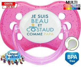 Je suis beau et costaud comme papa style2: Sucette Cerise-su7.fr