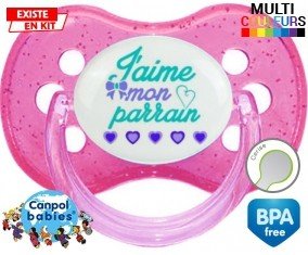 J'aime mon parrain style2: Sucette Cerise-su7.fr
