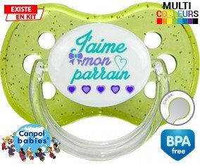 J'aime mon parrain style2: Sucette Cerise-su7.fr