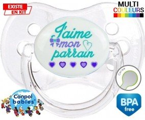 J'aime mon parrain style2: Sucette Cerise-su7.fr