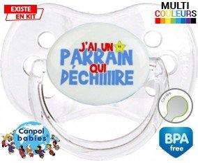 J'ai un parrain qui déchire style1 : Tétine Cerise