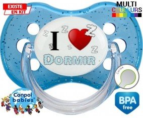 I love dormir : Tétine Cerise personnalisée