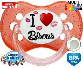 I love les bisous : Sucette Cerise