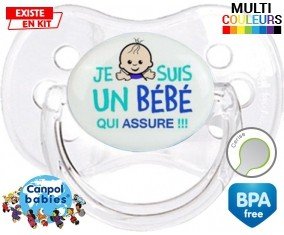 Je suis un bébé qui assure style2: Sucette Cerise-su7.fr