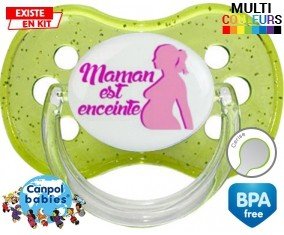 Maman est enceinte fille : Sucette Cerise