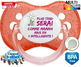 Plus tard je serai comme maman (fille): Sucette Cerise-su7.fr