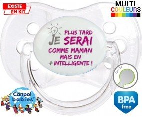 Plus tard je serai comme maman (fille): Sucette Cerise-su7.fr