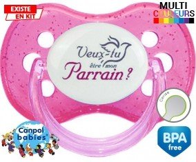 Veux-tu être mon parrain? Style3: Sucette Cerise-su7.fr
