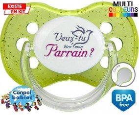 Veux-tu être mon parrain? Style3: Sucette Cerise-su7.fr