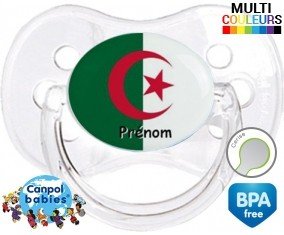 Drapeau algérie + prénom: Sucette Cerise-su7.fr