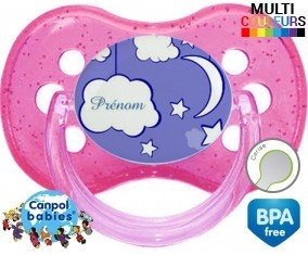 Nuage modele 2 + prénom: Sucette Cerise-su7.fr