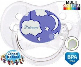 Nuage modele 2 + prénom: Sucette Cerise-su7.fr
