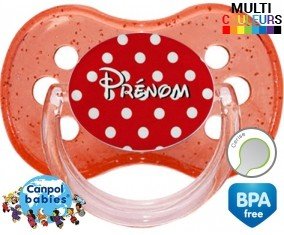 Petits pois + prénom: Sucette Cerise-su7.fr