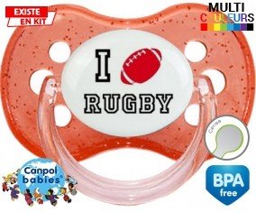 I love rugby style1 : Sucette Cerise