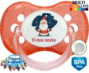 Père noël + prénom: Sucette Cerise-su7.fr